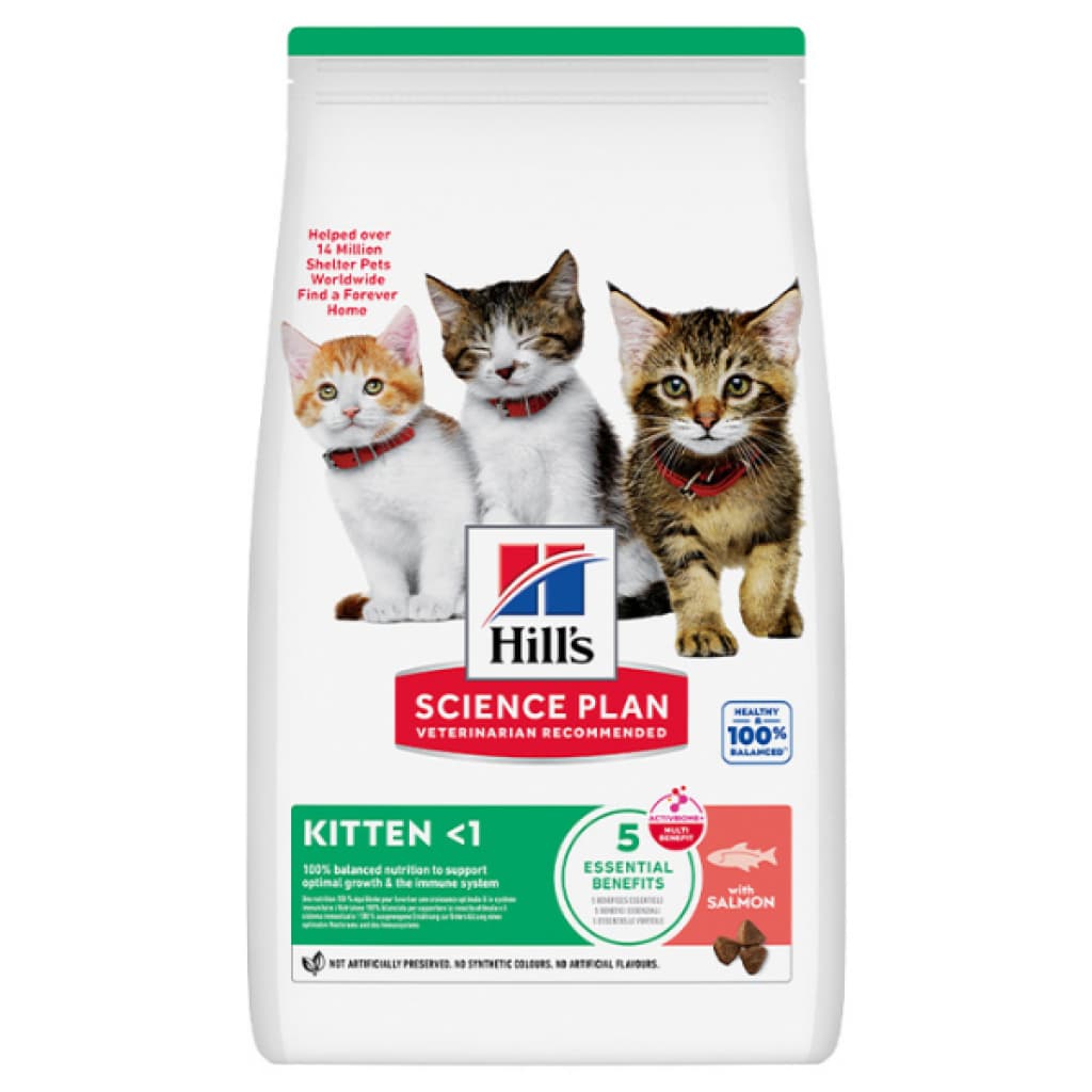 Hill's SCIENCE PLAN Somonlu Yavru Kedi Maması 5 kg + 2 kg HEDİYE!