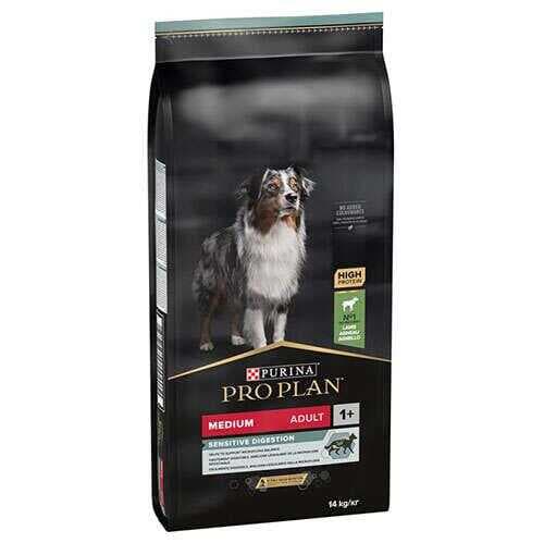 Pro Plan Sensitive Digestion Kuzulu ve Pirinçli Orta Irk Yetişkin Köpek Maması 14 kg