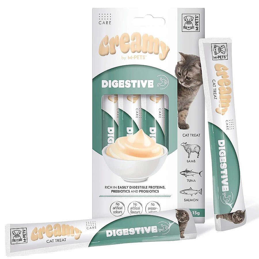 M-Pets Digestive Hassas Sindirim Creamy Kedi Ödülü 4x15 Gr