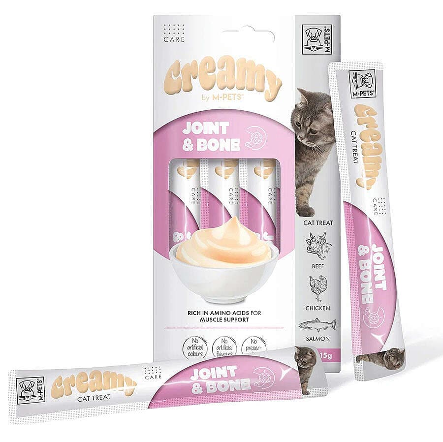M-Pets Joint Bome Eklem Sağlığı Creamy Kedi Ödülü 4x15 Gr
