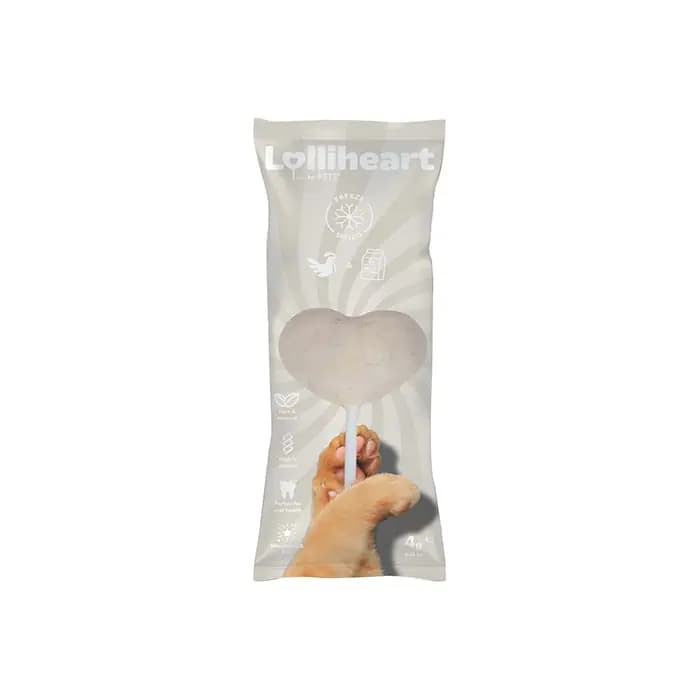 M-Pets Lolliheart Tavuklu ve Sütlü Kedi Ödülü 4 gr