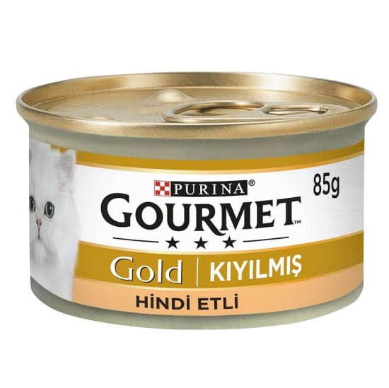 Gourmet Gold Kıyılmış Hindi Etli Kedi Konservesi 85 Gr