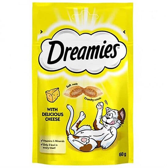 Dreamies With Cheese Peynirli Kedi Ödülü 60 Gr