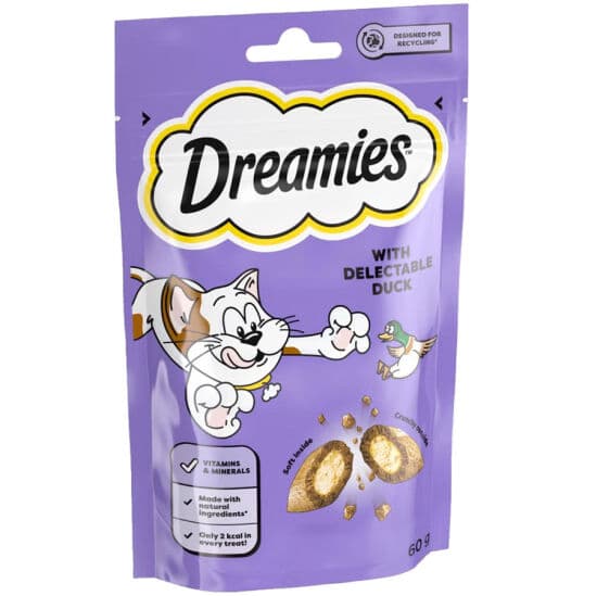 Dreamies With Duck Ördek Etli Kedi Ödülü 60 Gr