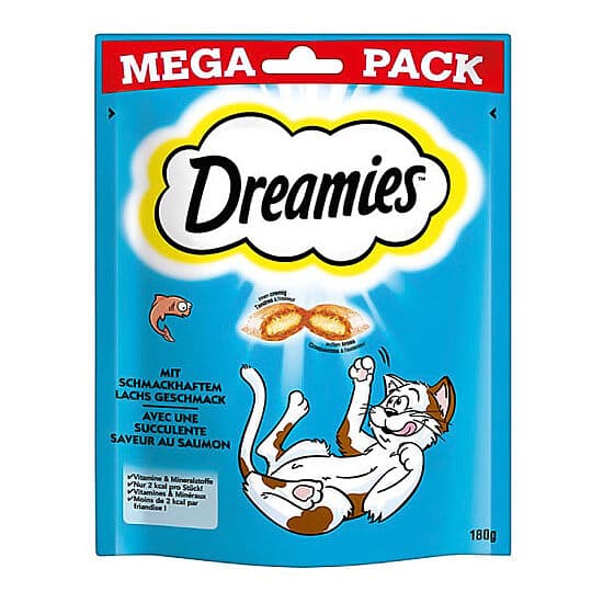 Dreamies Mega Pack With Somonlu Kedi Ödülü 180 Gr