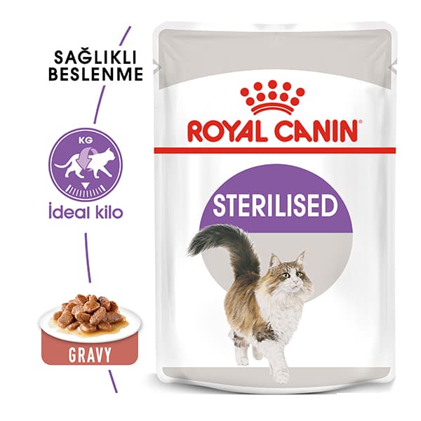 Royal Canin Sos İçinde Kısırlaştırılmış Kedi Konservesi 85 gr