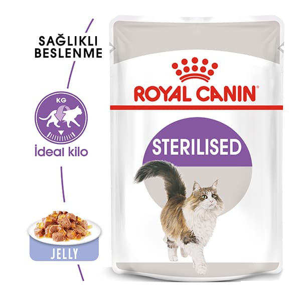 Royal Canin Jöle İçinde Kısırlaştırılmış Yetişkin Kedi Konservesi 85 gr