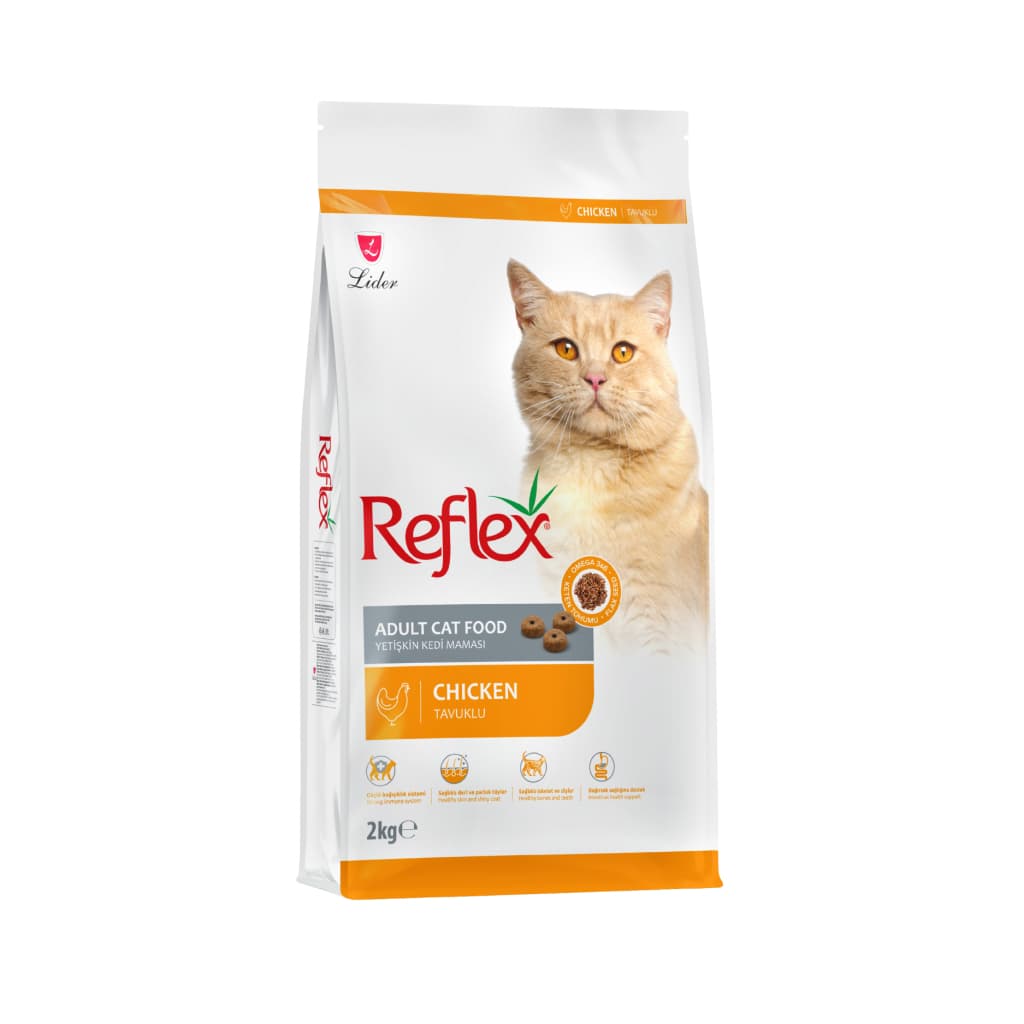 Reflex Tavuklu ve Pirinçli Yetişkin Kedi Maması 2 kg
