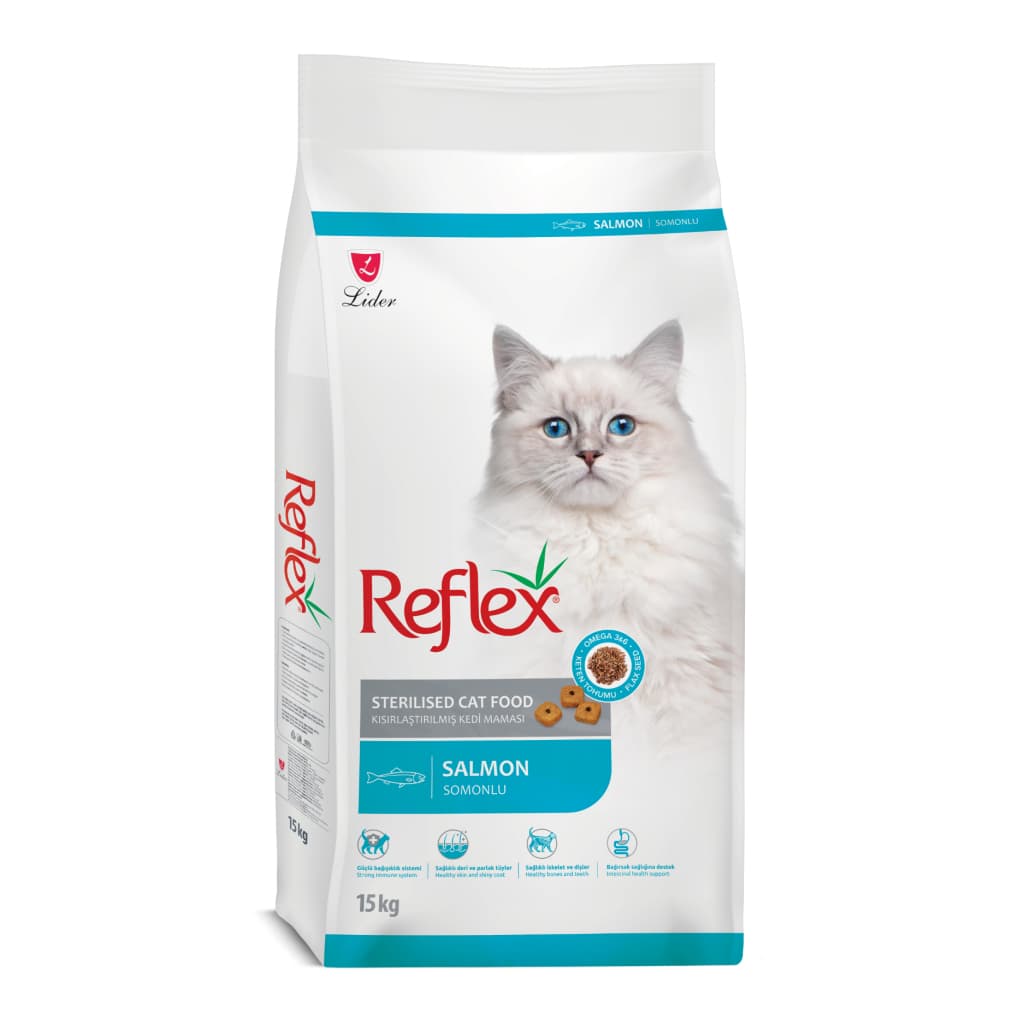 Reflex Somonlu Kısırlaştırılmış Kedi Maması 15 kg
