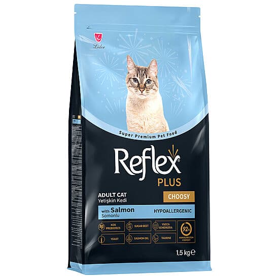 Reflex Plus Choosy Somonlu Seçici Kedi Maması 1,5 Kg