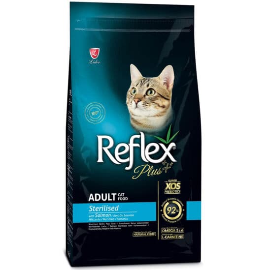 Reflex Plus Sterilised Somonlu Kısırlaştırılmış Kedi Maması 8 Kg