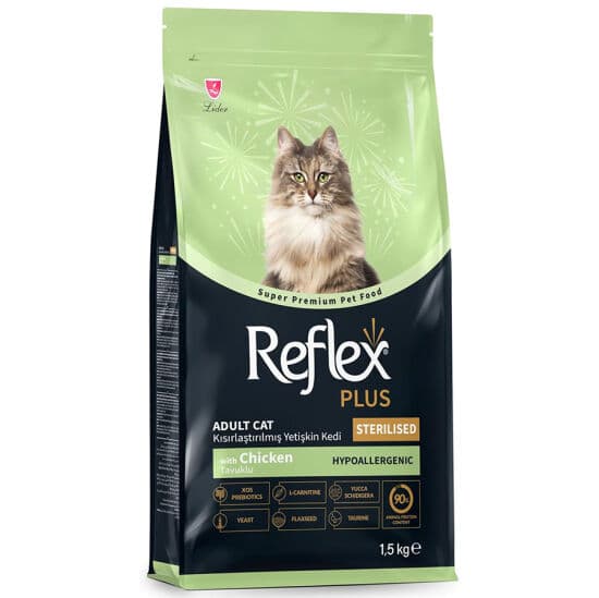 Reflex Plus Sterilised Tavuklu Kısırlaştırılmış Kedi Maması 1,5 Kg